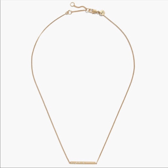 Madewell Snowstar Czech Crystal Pendant Necklace - Picture 2 of 6